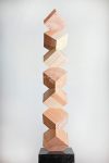 Chaotische symmetrie - douglas hout - hoogte 122cm